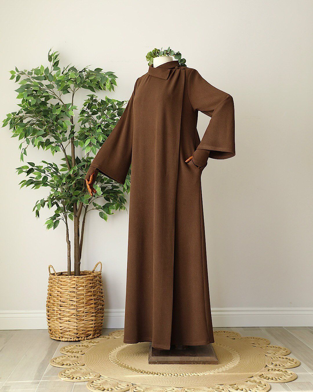 🤎عبايه ريب شروق